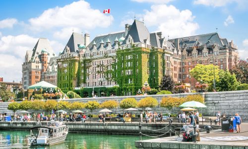 Beautiful,View,Of,Inner,Harbour,Of,Victoria,,Vancouver,Island,,B.c.,
